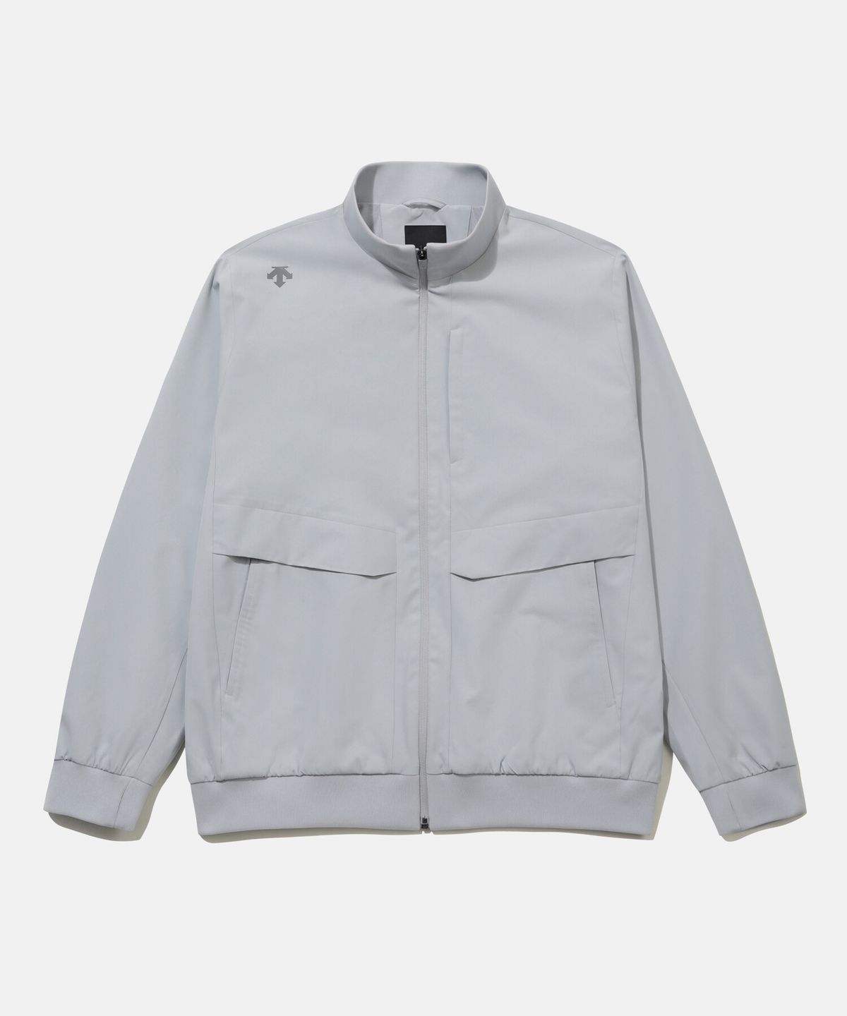데상트(DESCENTE) 기모 안감 봄버 자켓 그레이 SR121UJK12