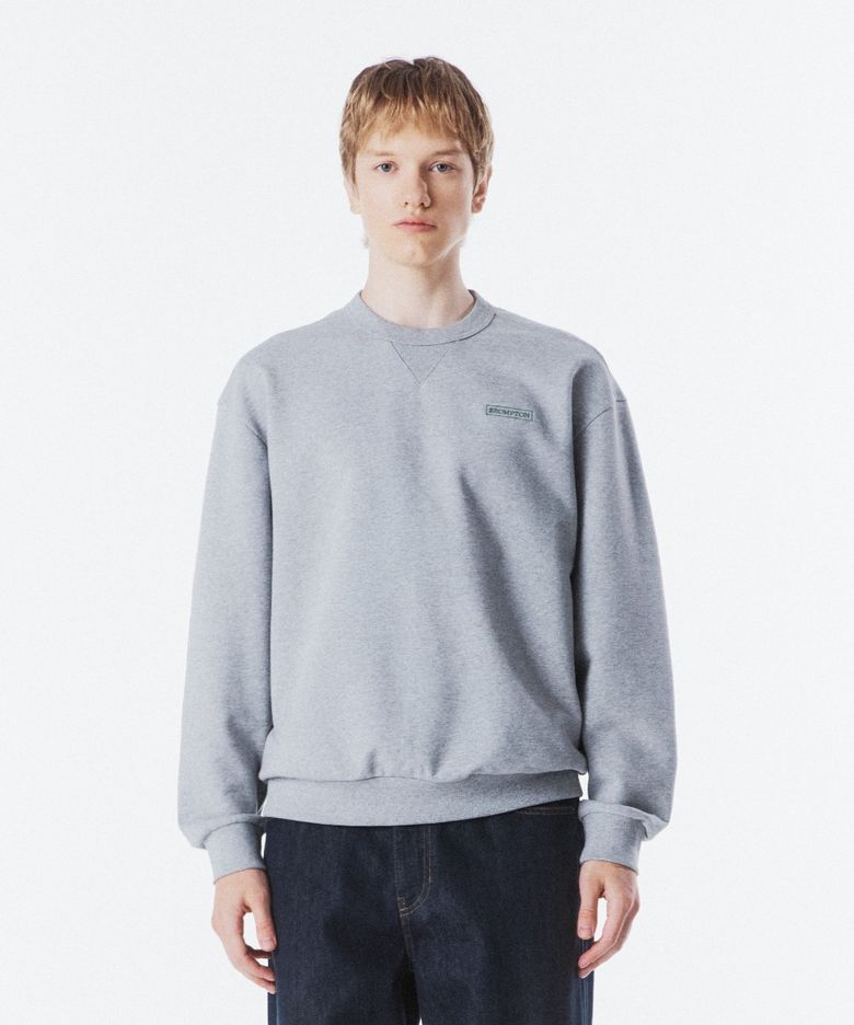 BASIC SWEATSHIRT - M/GREY (P261USW105)