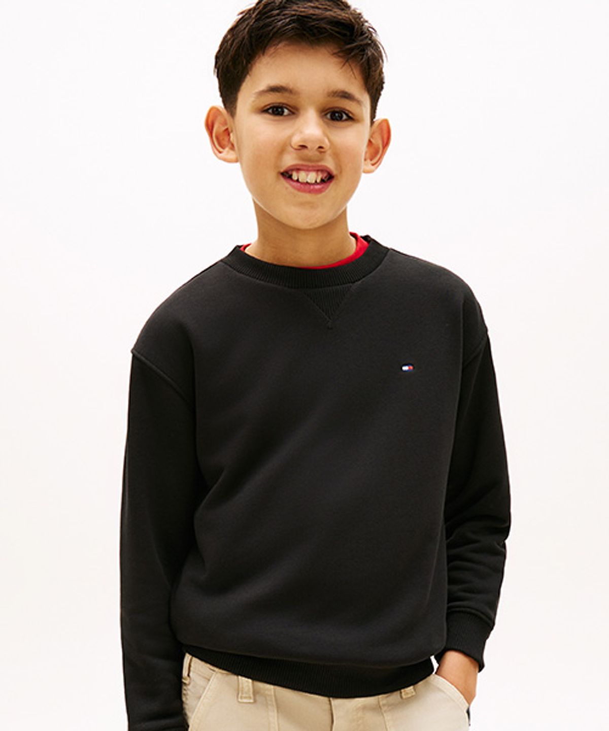 타미힐피거 키즈(TOMMY HILFIGER KIDS) 타임리스 클래식 스웨트셔츠
