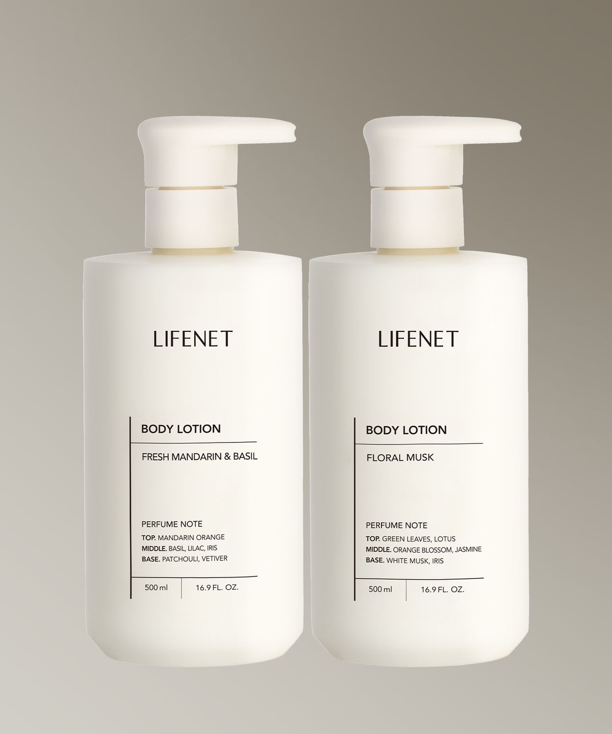 라이프넷(LIFENET) [2PACK] 세라마이드 퍼퓸 바디로션 500ml