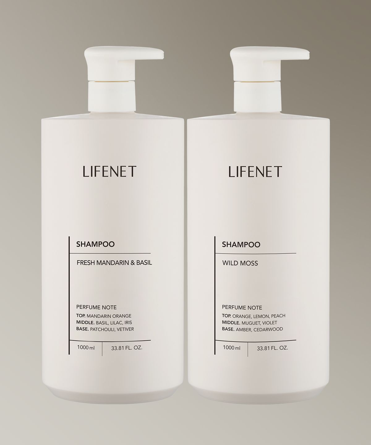 라이프넷(LIFENET) [2PACK] 산뜻케어 퍼퓸 샴푸 1000ml