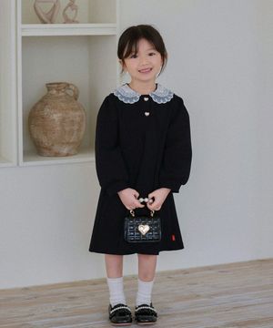 프링하트 원피스 (가방 세트)