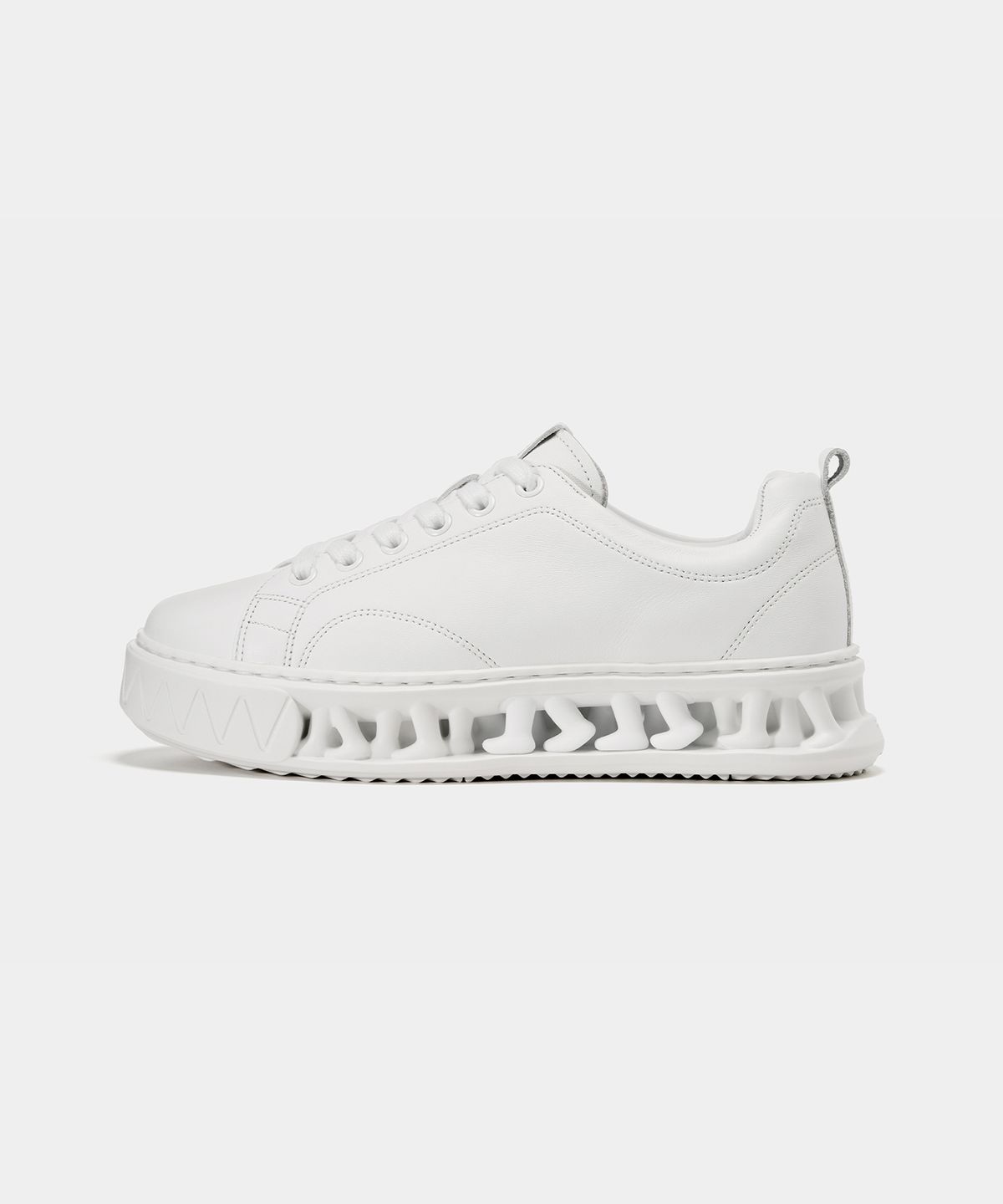 세븐에잇언더(78UNDER) L-1 LEATHER LOW TOP_WHITE
