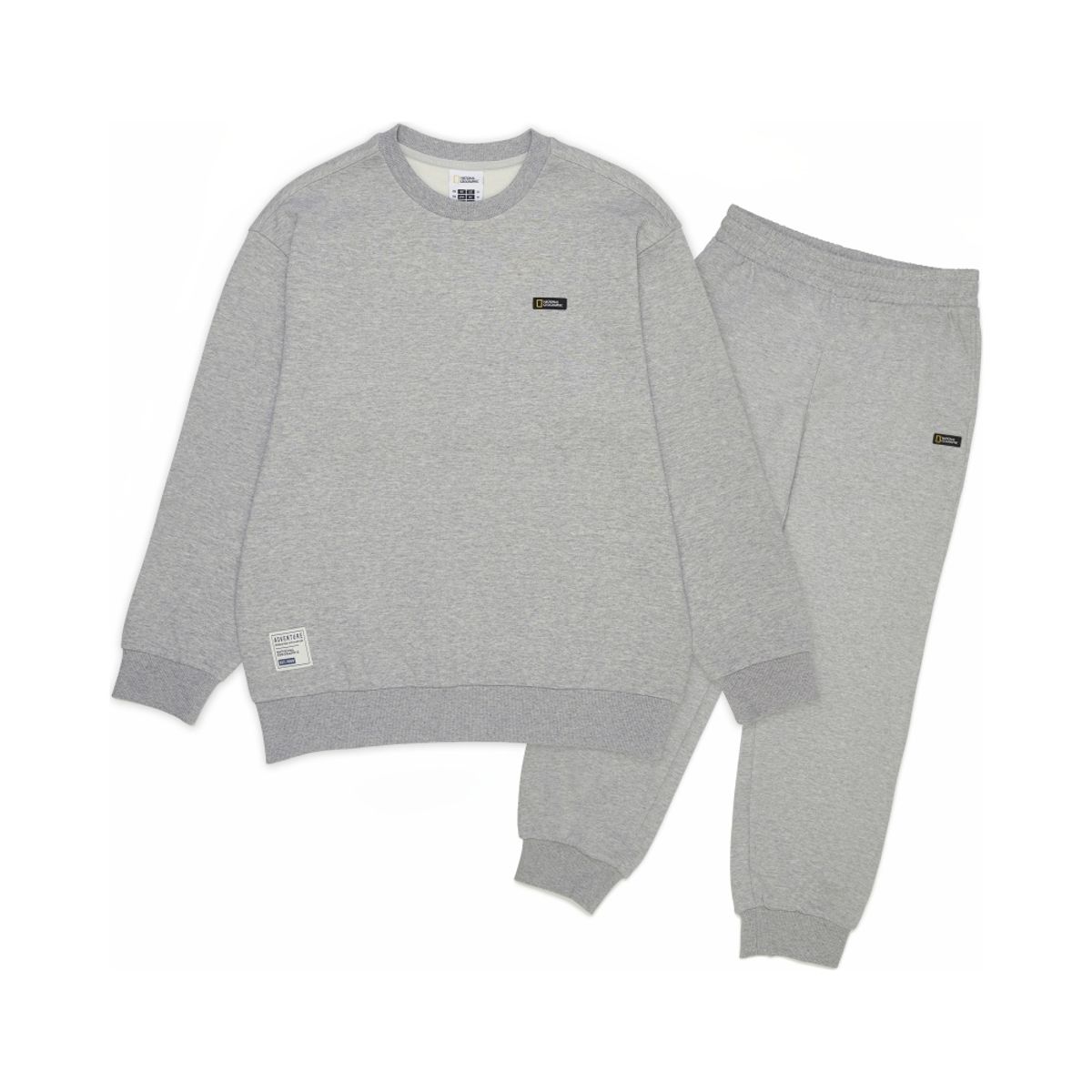 내셔널지오그래픽 키즈(NATIONAL GEOGRAPHIC KIDS) K265UPB910 맨투맨 SET M/GREY