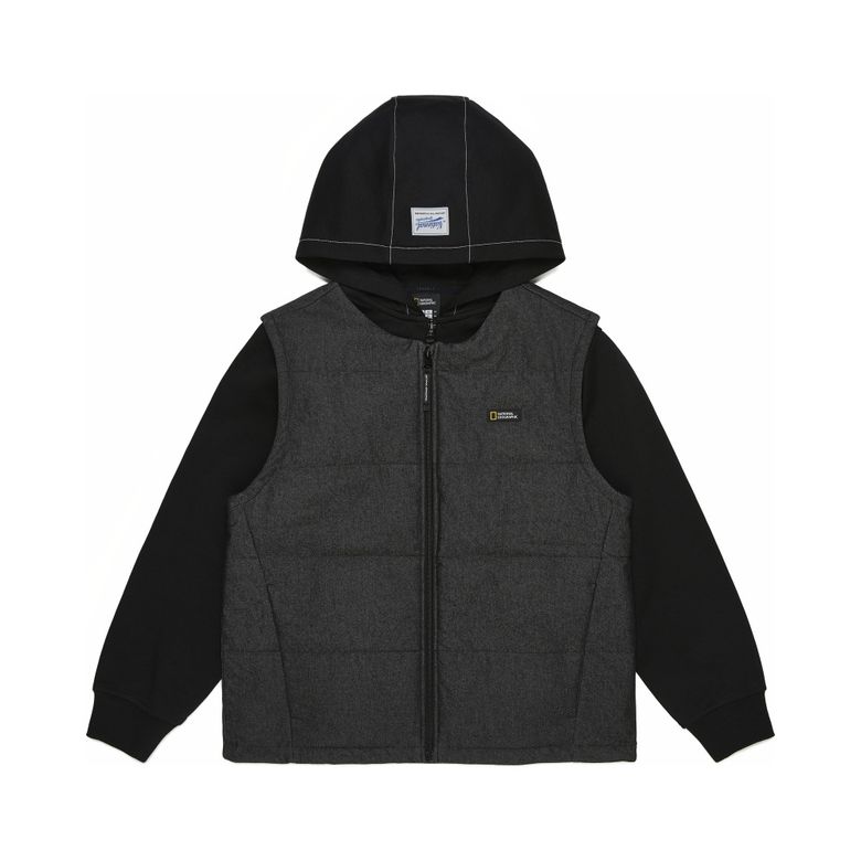 K261UJP910 3 IN 1 디터쳐블 점퍼 CARBON BLACK