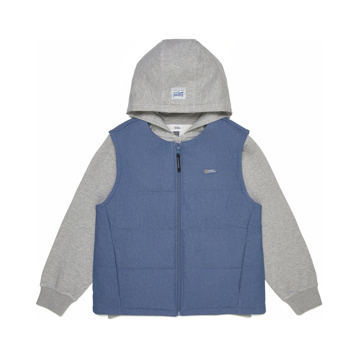 내셔널지오그래픽 키즈(NATIONAL GEOGRAPHIC KIDS) K261UJP910 3 IN 1 디터쳐블 점퍼 M/GREY