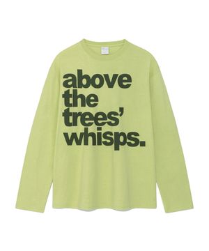 TCM above long sleeve (lime)