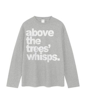 TCM above long sleeve (melange grey)