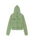 TCM tornado hooded zip-up (green)