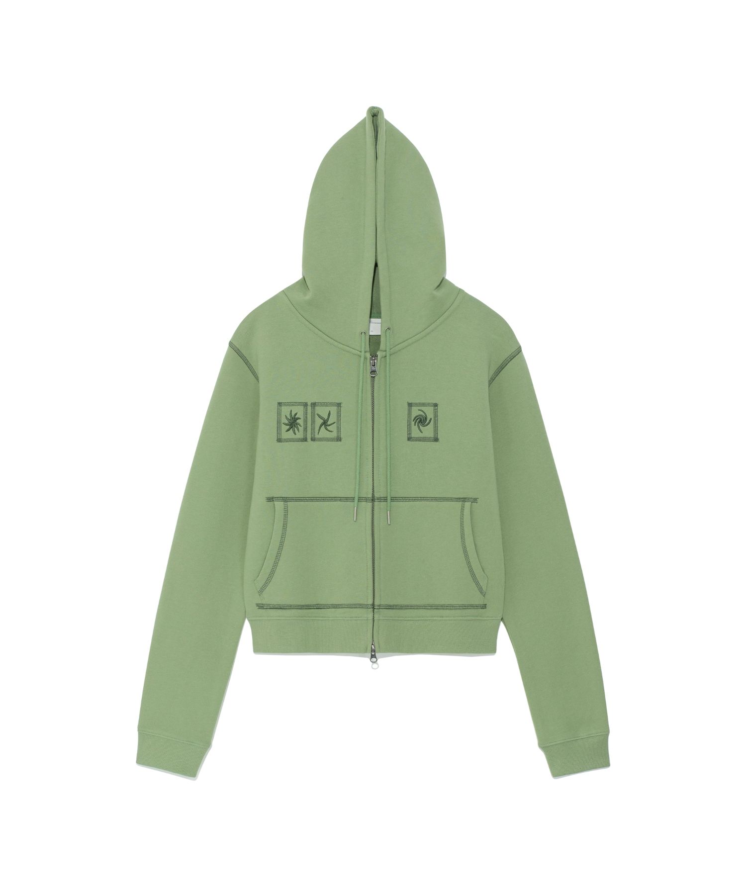 トップス THE COLDEST MOMEN TCM at hooded zip-up MUSINSA | THE COLDEST MOMENT TCM snow waffle hooded zip-up (navy)