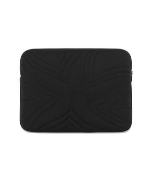 TCM bright logo laptop pouch (black)