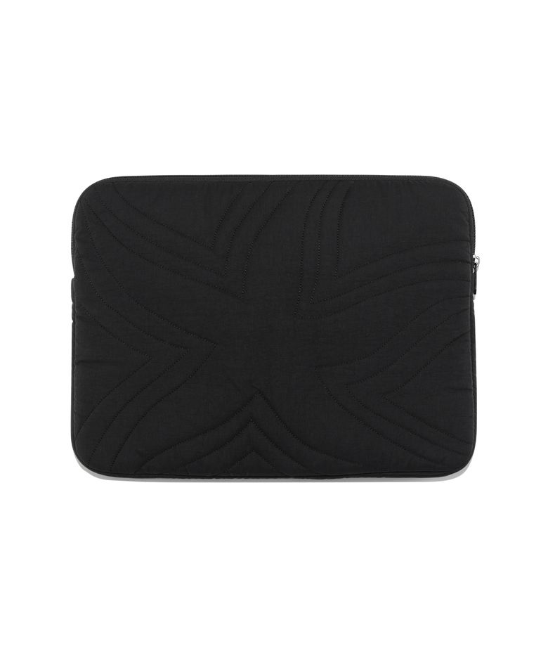 TCM bright logo laptop pouch (black)