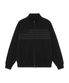 TCM flag sweat jersey zip-up (black)