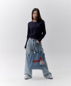 키르시 포켓 에코백 [인디고 블루]