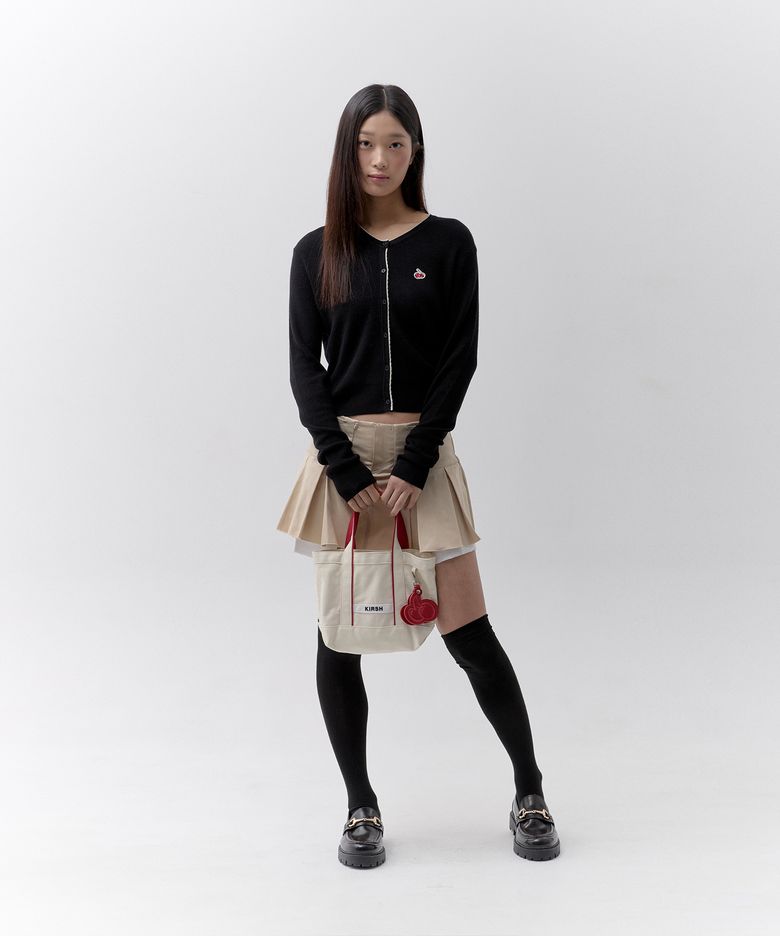 키르시 포켓 미니 토트백 [아이보리]