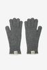 LMSM wool knit gloves_grey