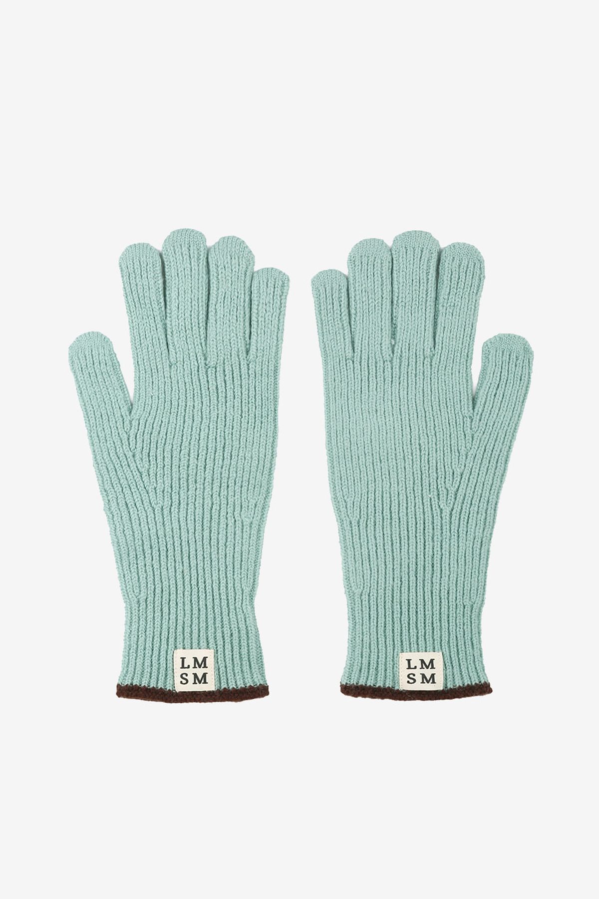 르몽생미셸(LE MONT ST MICHEL) LMSM wool knit gloves_Mint