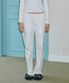 White Bubble Pop Long Pants