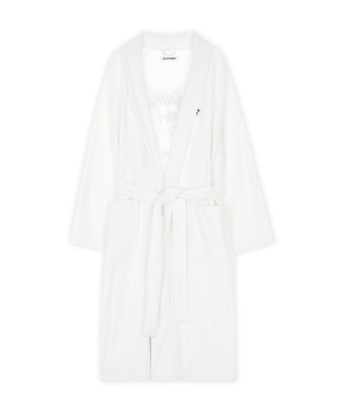 슬리피곰(SLEEPYGOM) White Sponge robe