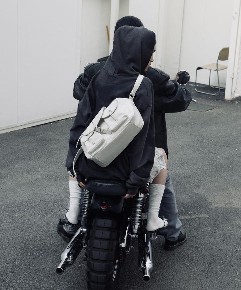 BIKER BAG [IVORY]