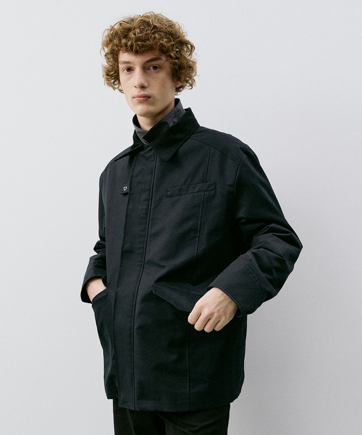 르엠토(L'EMTO) QUILTING CLASSIC HUNTING JACKET
