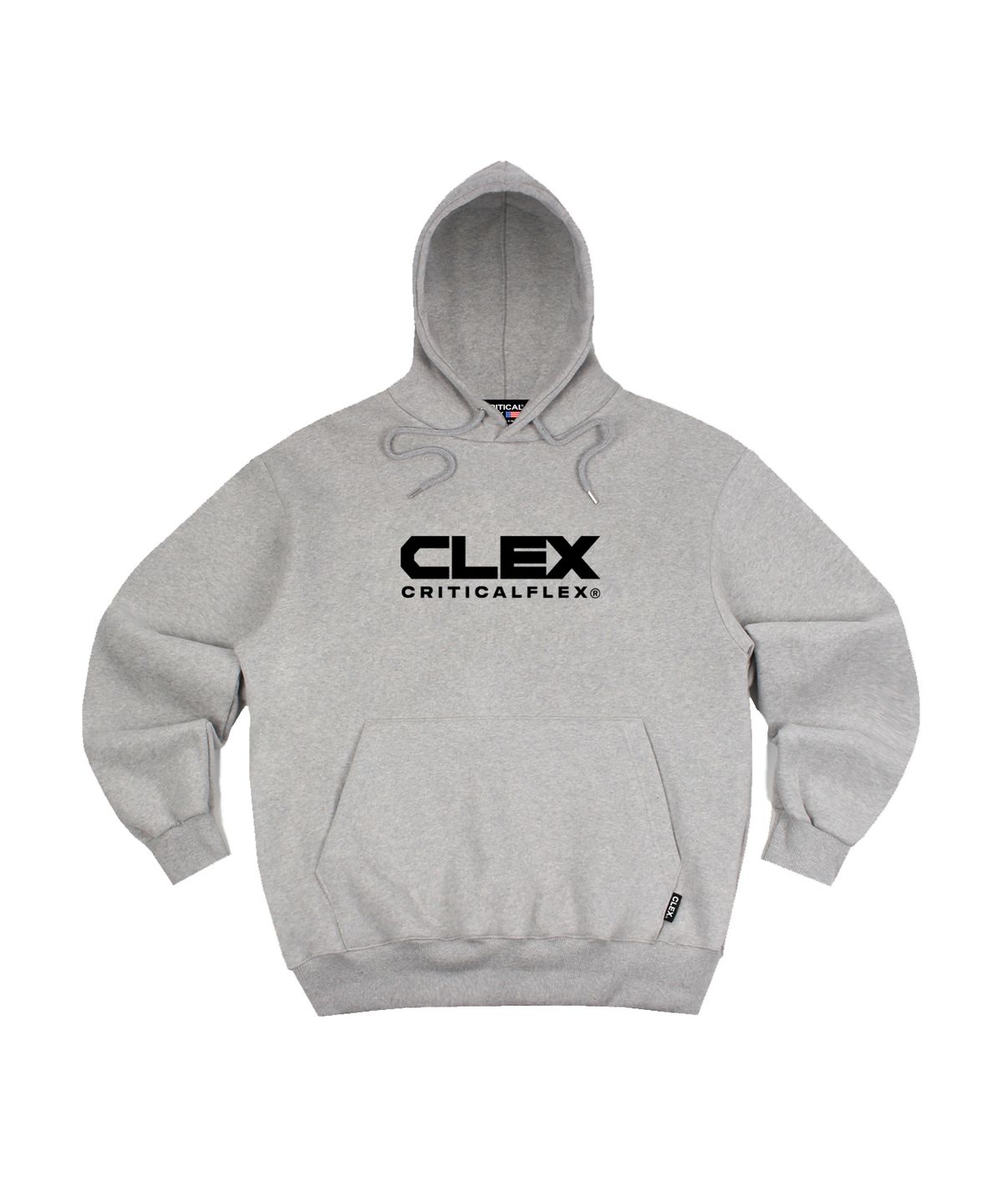 크리티컬플렉스(CRITICALFLEX) 클렉스 유에스에이 후드티 그레이