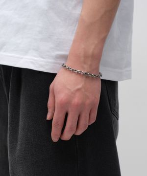 케이블 체인 브레이슬릿 [실버]