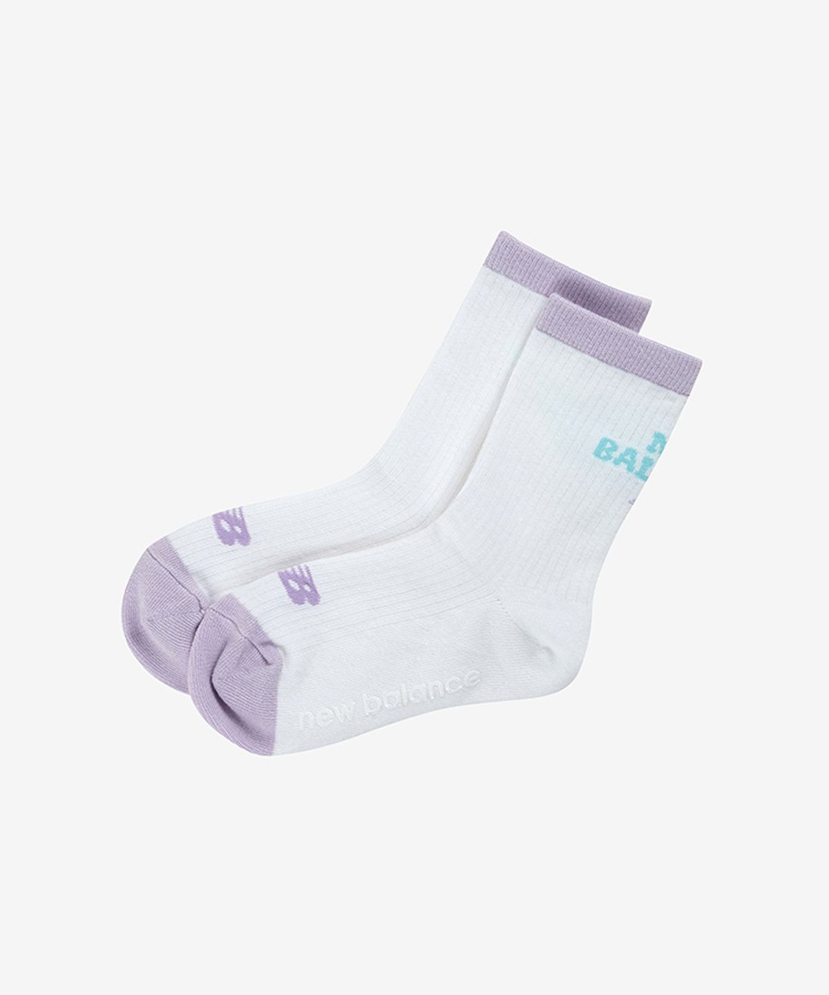 뉴발란스 키즈(NEWBALANCEKIDS) 레터 아동 장목 양말 NK8EGS102U70