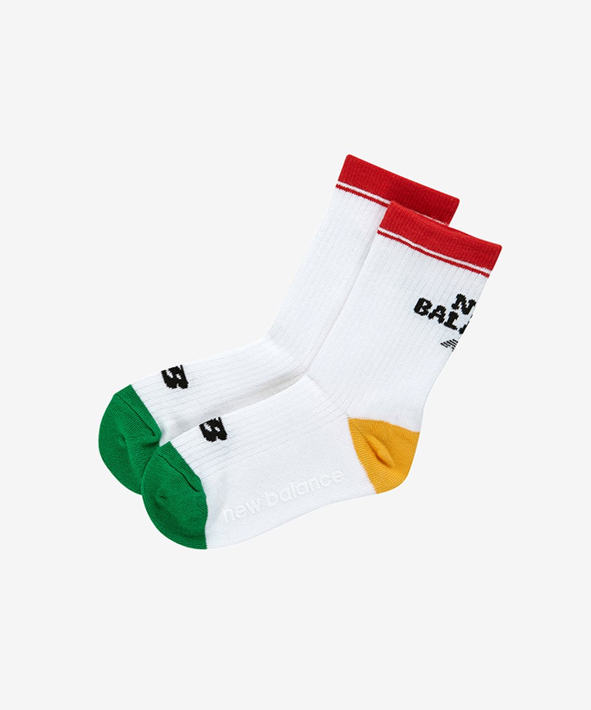 뉴발란스 키즈(NEWBALANCEKIDS) 레터 아동 장목 양말 NK8EGS102U99