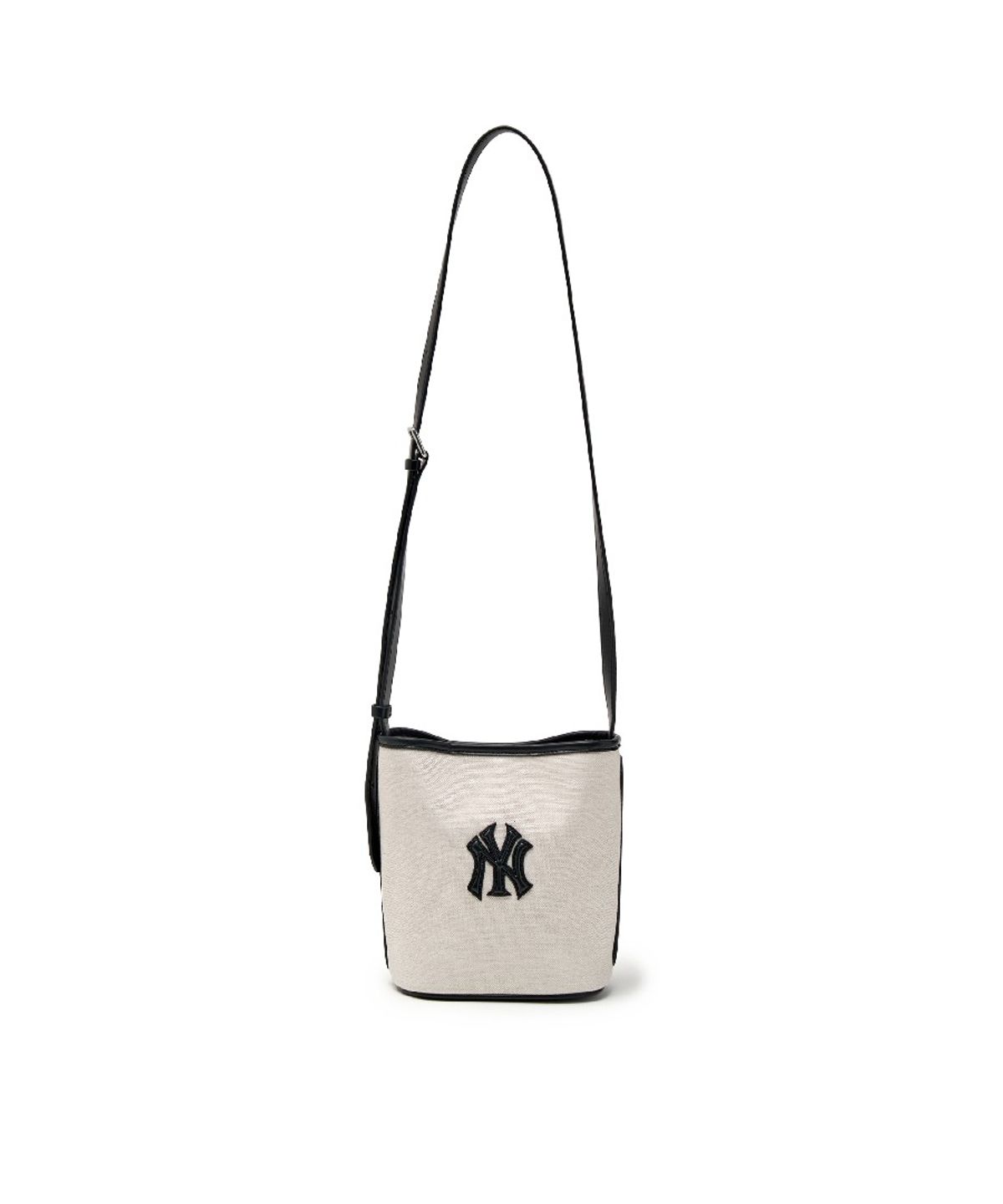 엠엘비(MLB) 베이직 캔버스 미니 버킷백 NY (Ivory)