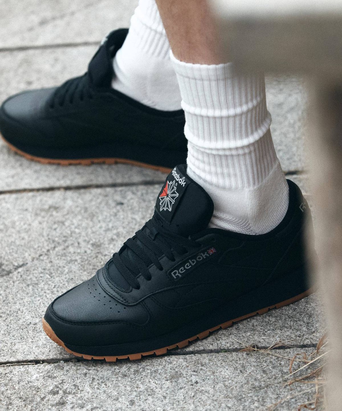 리복(REEBOK) 클래식 레더 - 코어 블랙 / 100008493