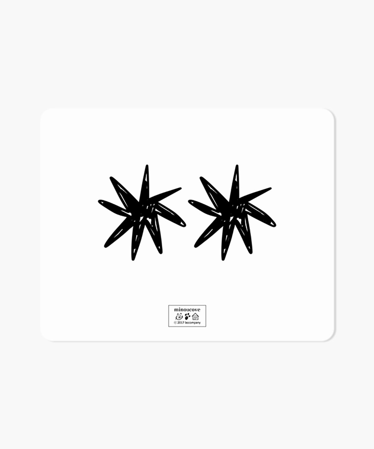 미누코브(MINOUCOVE) 메테오 화이트 마우스패드