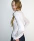 SOFT MINI LABEL LONG SLEEVE WHITE