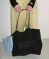 LOGO NYLON SHOPPER BLACK
