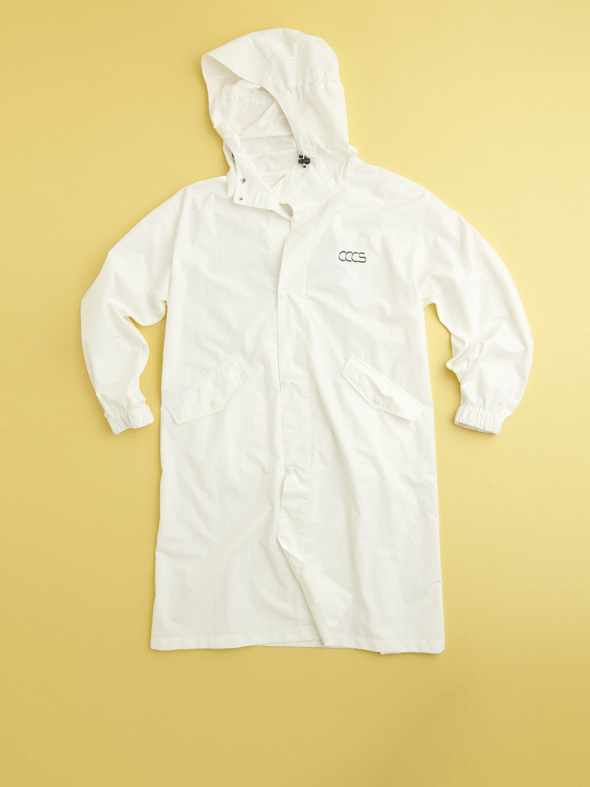 씨씨씨에스(CCCS) WHITE HOODED COAT