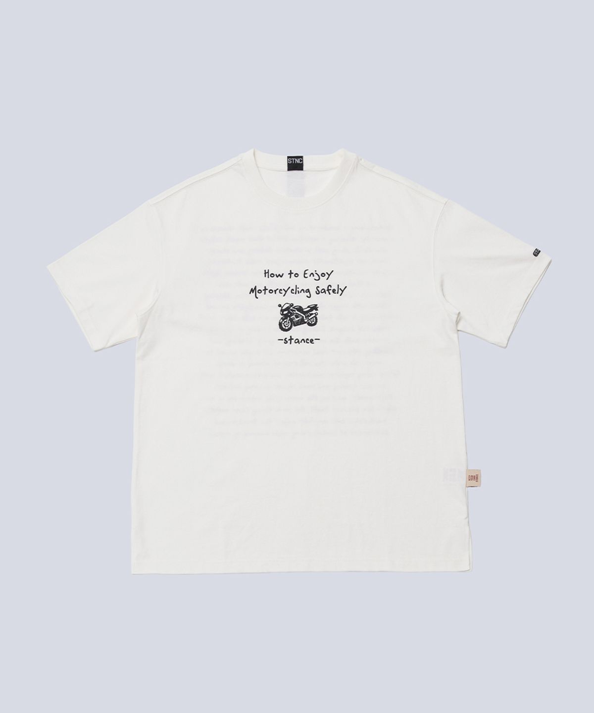 스텐스 서울(STANCE SEOUL) HOW TO ENJOY SEASON TOP (OFF WHITE)