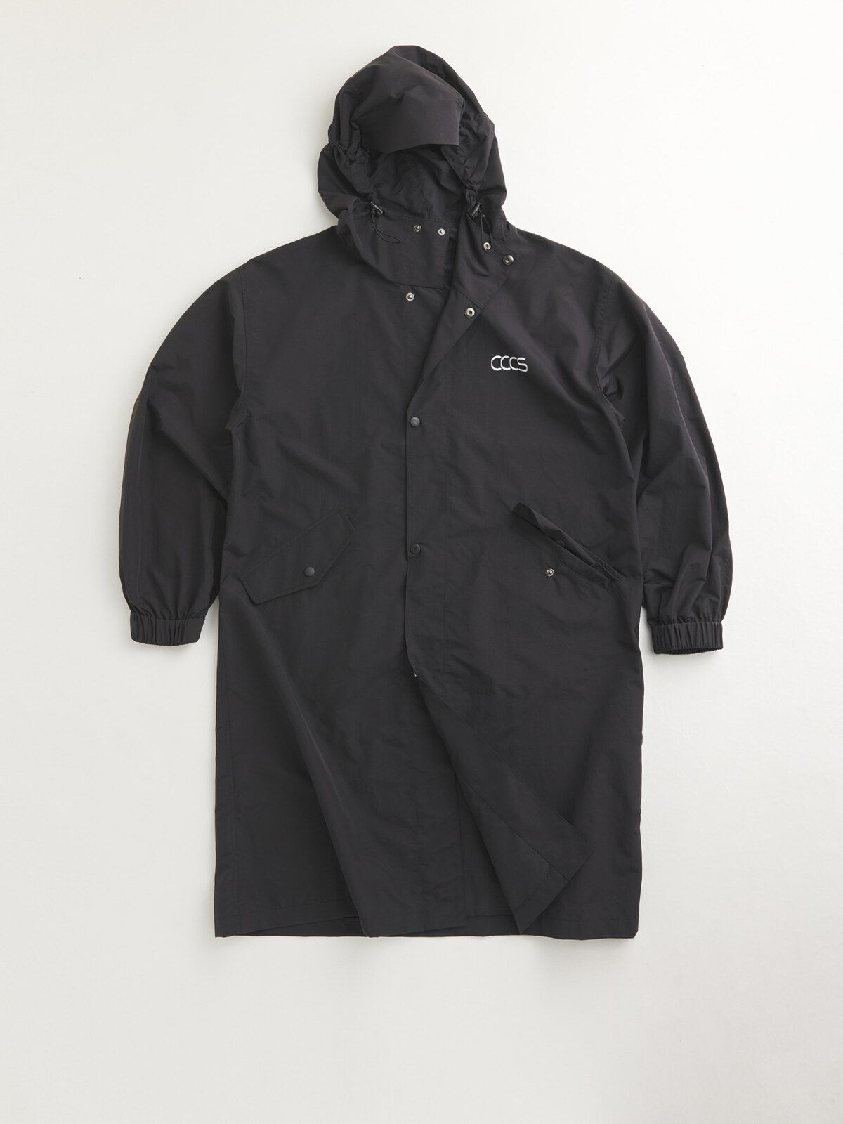 씨씨씨에스(CCCS) BLACK HOODED COAT