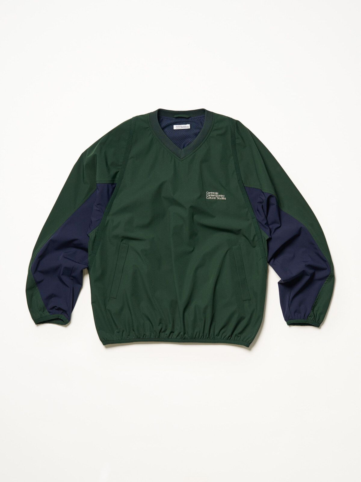 씨씨씨에스(CCCS) GREEN PANEL TRACK TOP