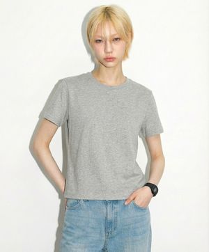 20수 무지 스탠다드 반팔티셔츠 뉴컬러 그레이