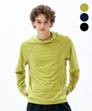 [3COLORS] 에어쿨링 풀오버 후디