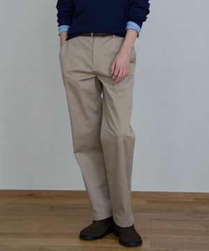 스트레이트 치노 밴딩 팬츠 - 2color