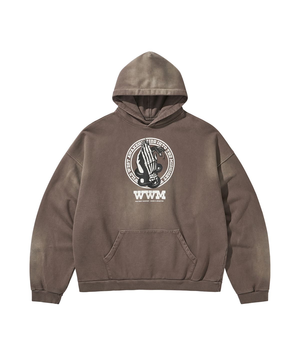 리베레(LIBERE) HEBINORI HOODY / BROWN