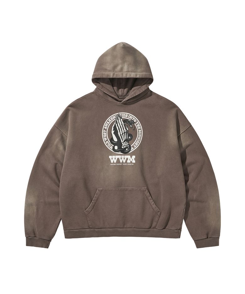 HEBINORI HOODY / BROWN