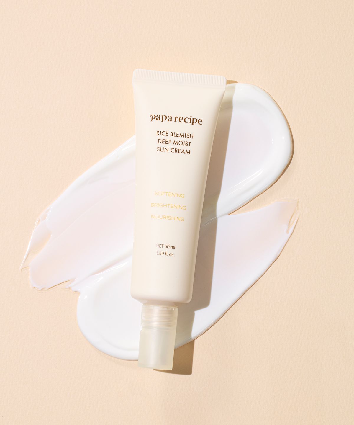 파파레서피(PAPARECIPE) 라이스 블레미쉬 딥 모이스트 선크림 50ml SPF50+ PA++++