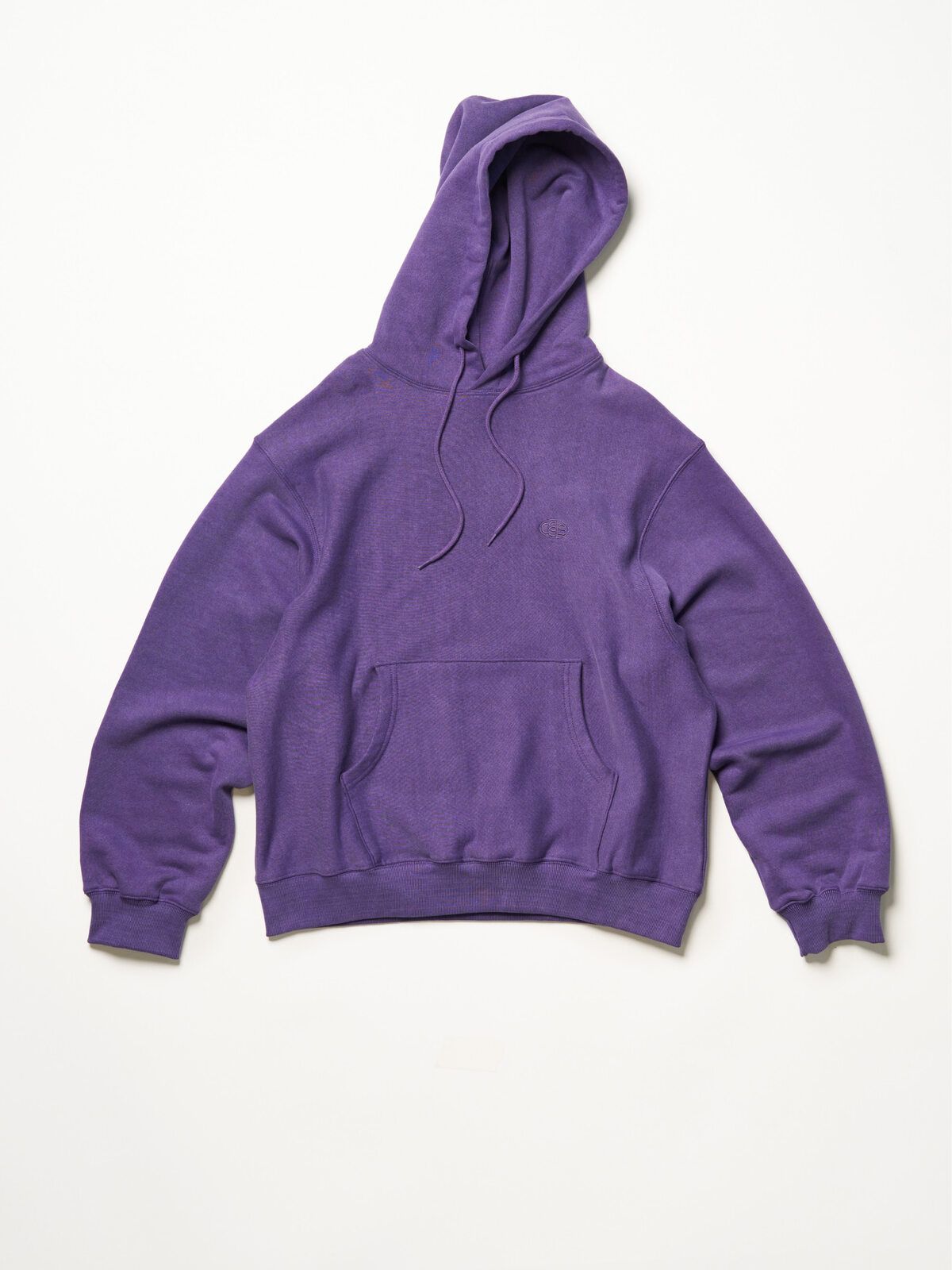 씨씨씨에스(CCCS) PURPLE OVAL LOGO HOODIE