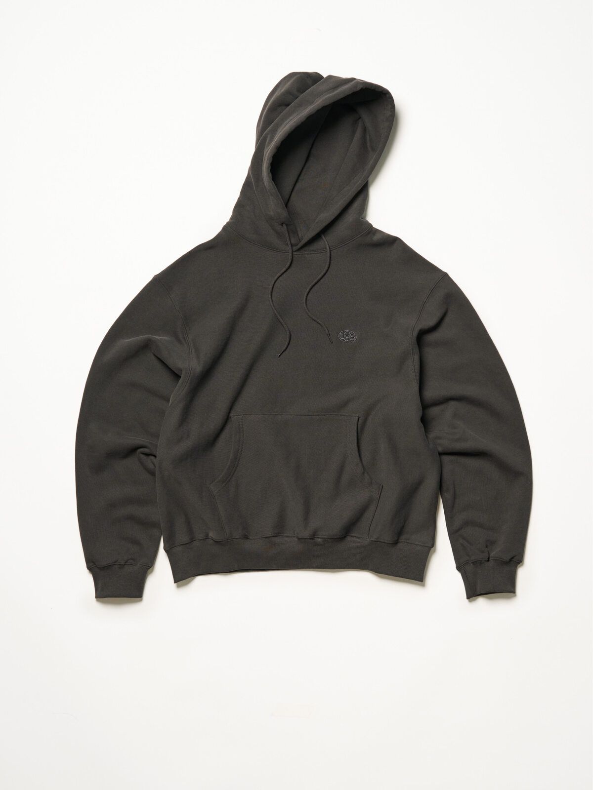 씨씨씨에스(CCCS) CHARCOAL OVAL LOGO HOODIE