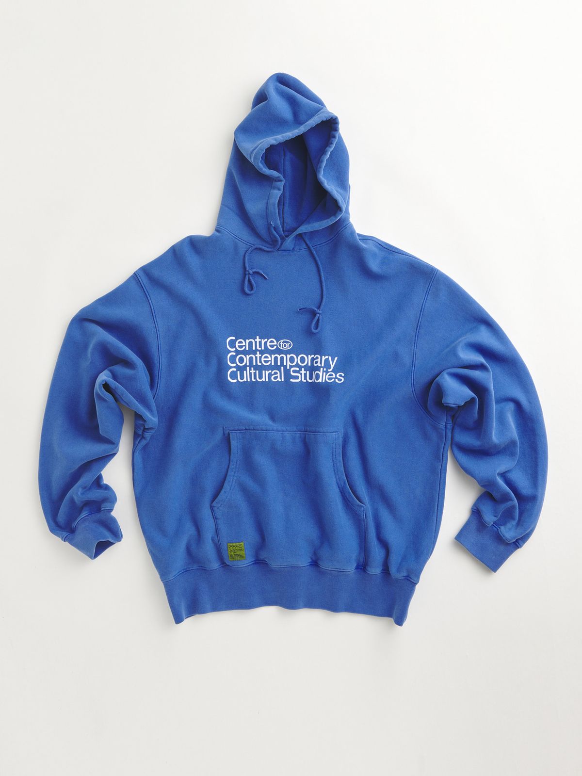 씨씨씨에스(CCCS) WORK BLUE NEAT SCRIPT HOODIE