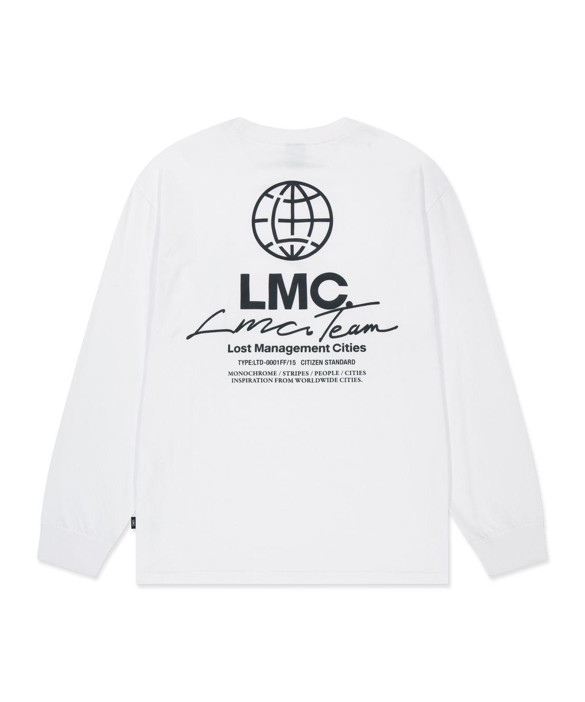 엘엠씨(LMC) SIGNATURE COMBO LONG SLV TEE white