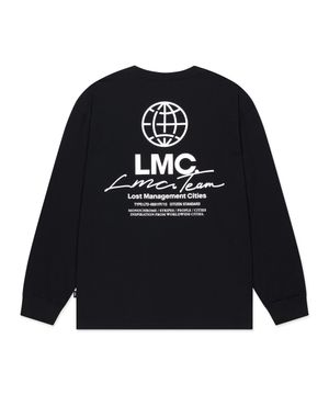 SIGNATURE COMBO LONG SLV TEE black