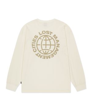 OG COMBO LONG SLV TEE ivory
